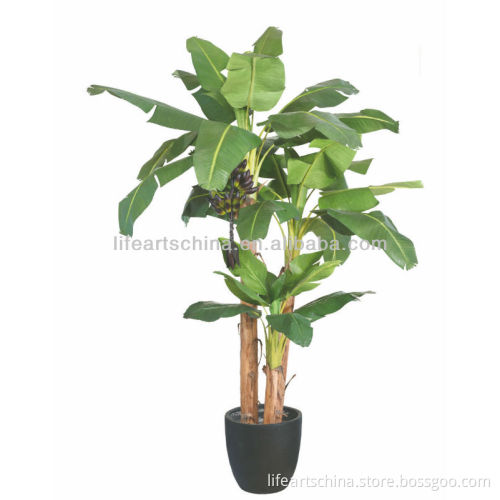 artificial tree, 250cm big king banana tree, artificial banana leaf